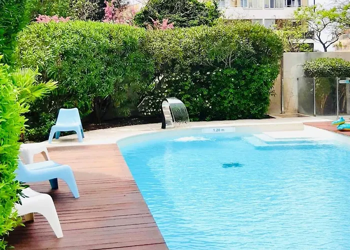 Beau Studio Prado Plage Parc Piscine Stade