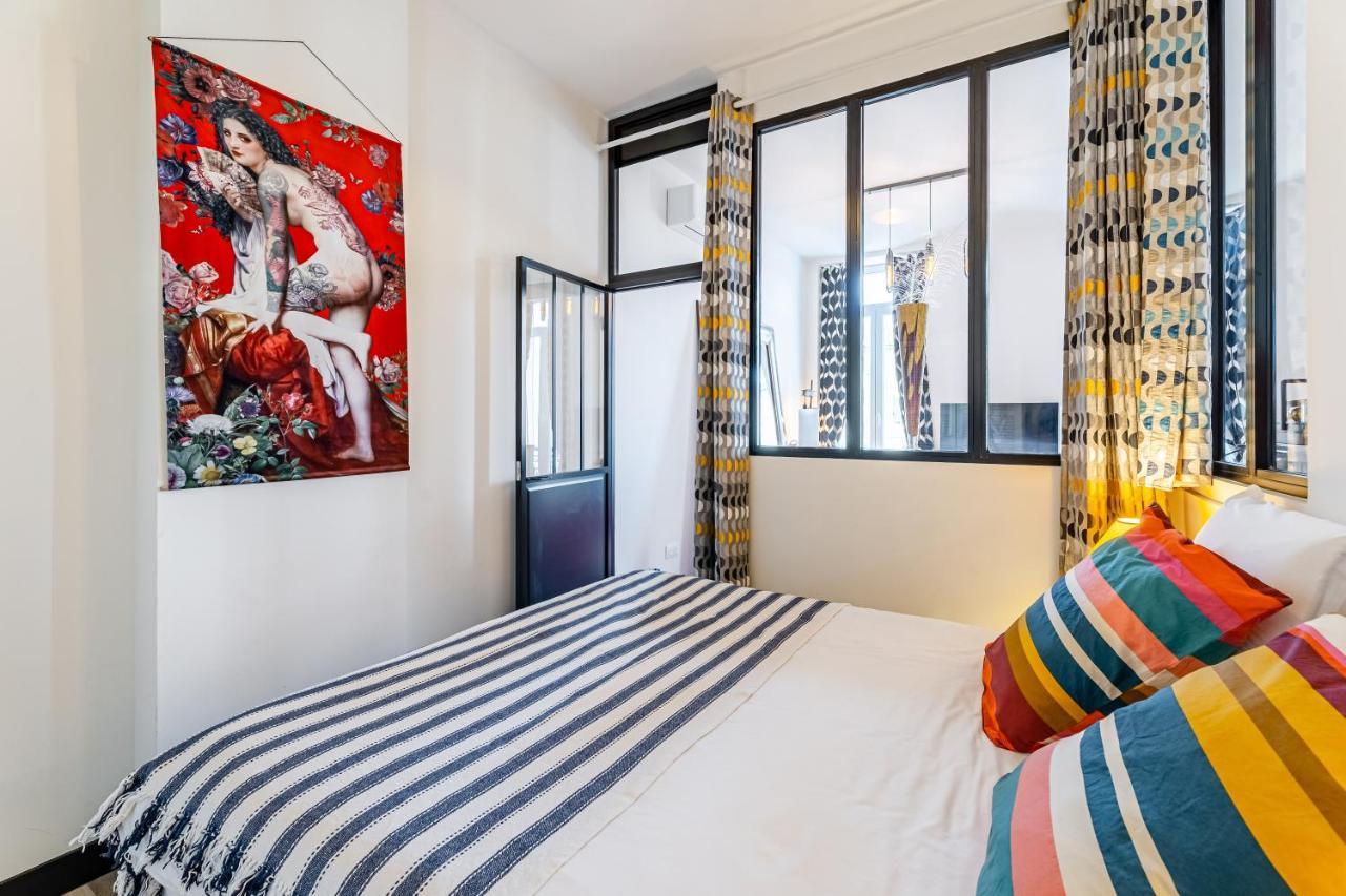 T2 Chic, Vue Vieux-port Et Notre Dame, Atypique, Calme, Clim, 48m2, Acces Autonome Avec Code Apartment Marseilles
