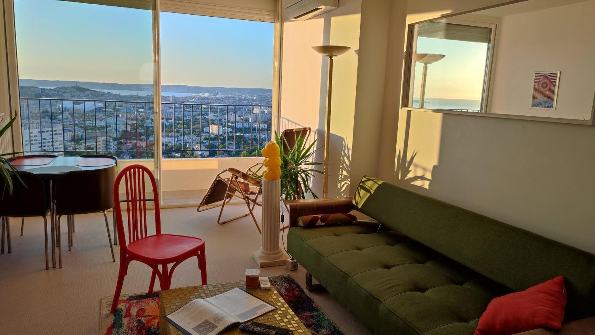 Panoramic View Of For Two Marseilles