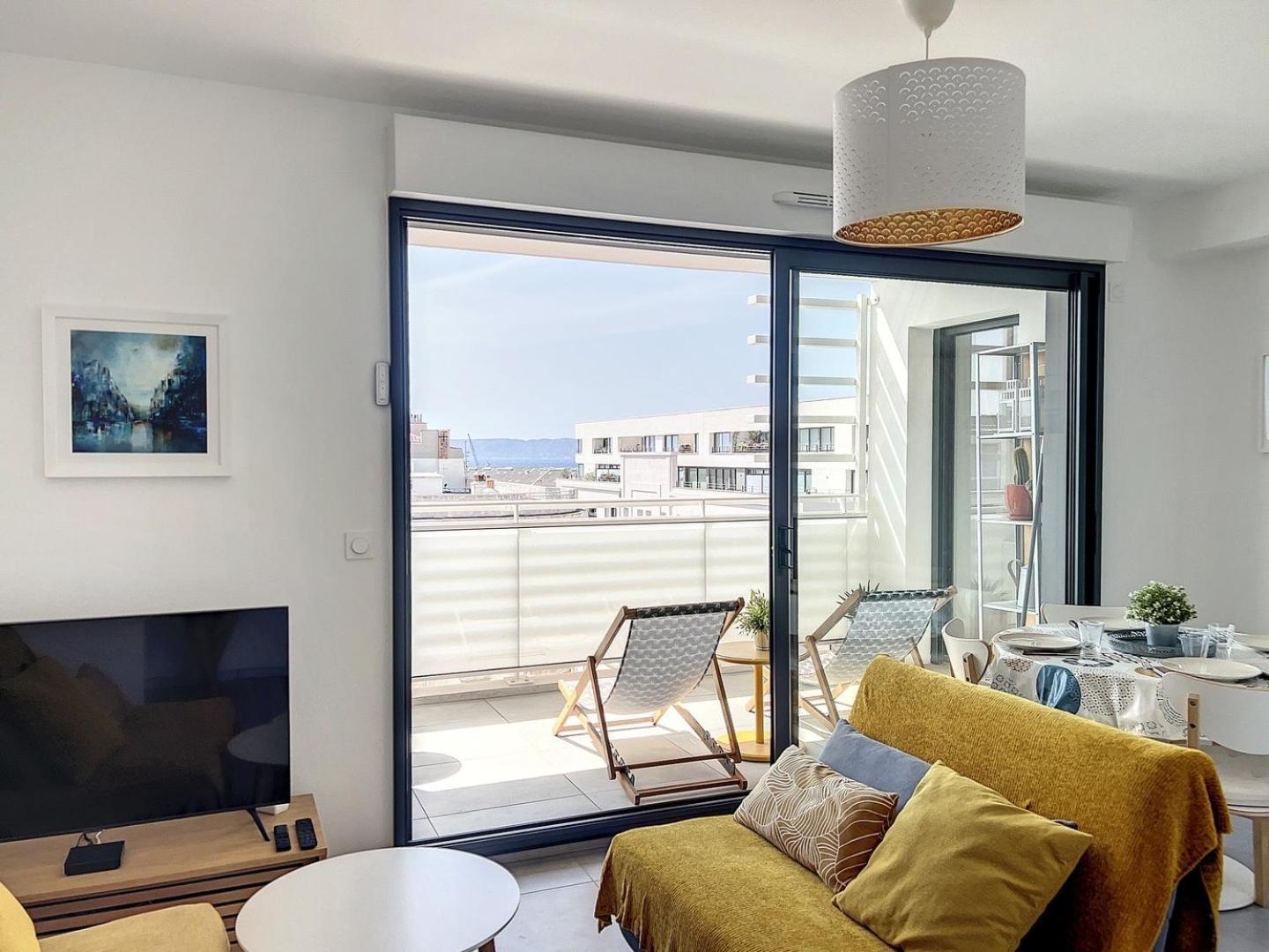 Apartment The Sunrise - Panier - Sea View -cozy - Les Freres De La Loc'