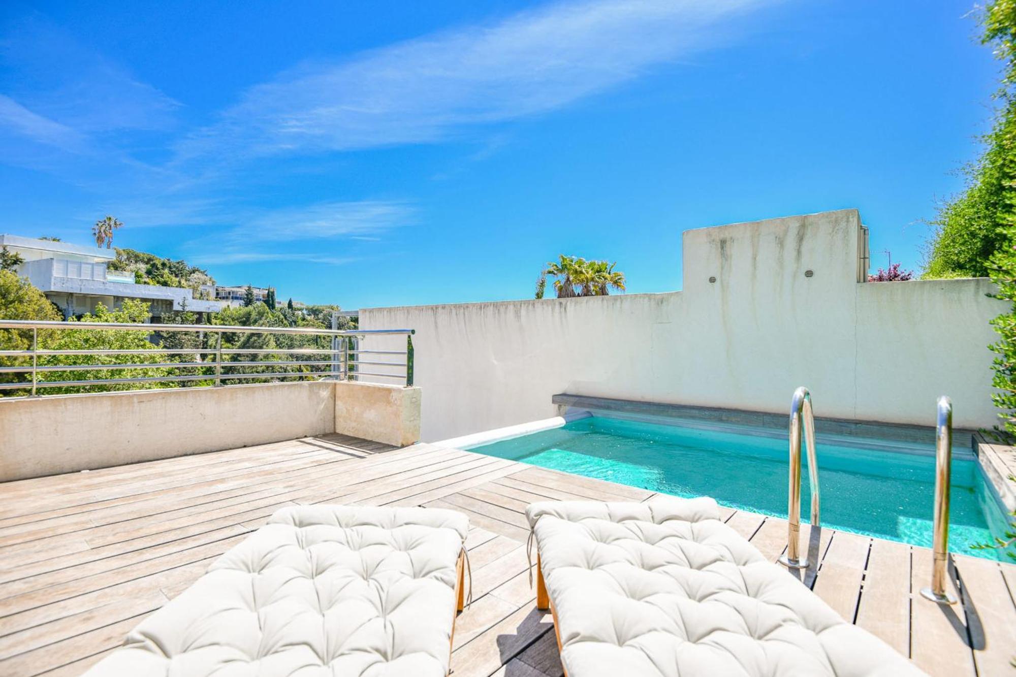 Villa La Kennedy - Vue Mer Avec Piscine Et Parking