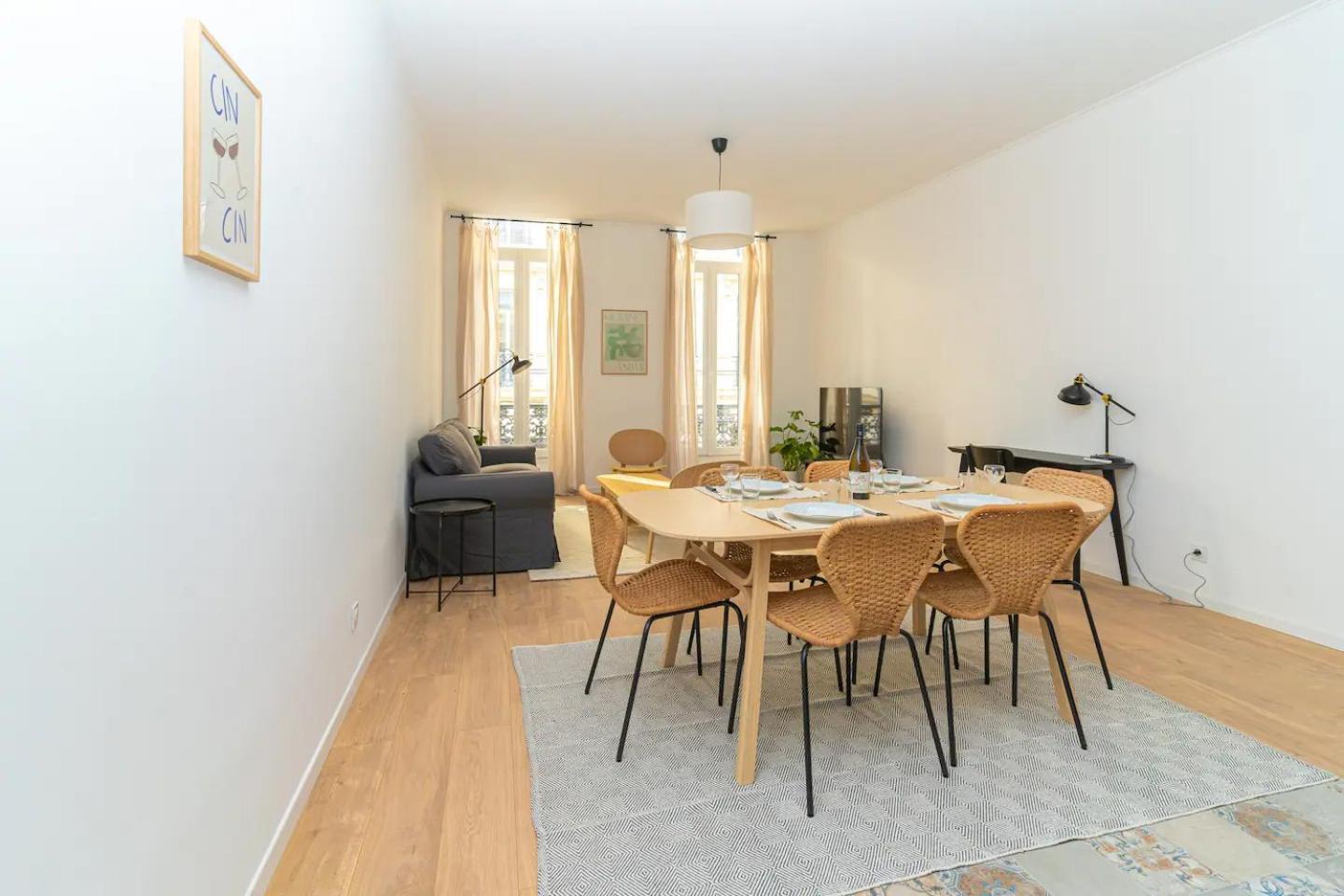 Central, Calme Et - 6 Places Appartement