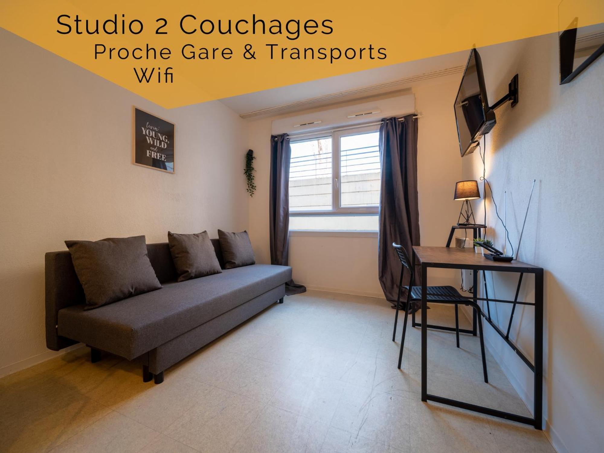 Grand Studio Tout équipe à 6min De St Charles Appartement Marseille