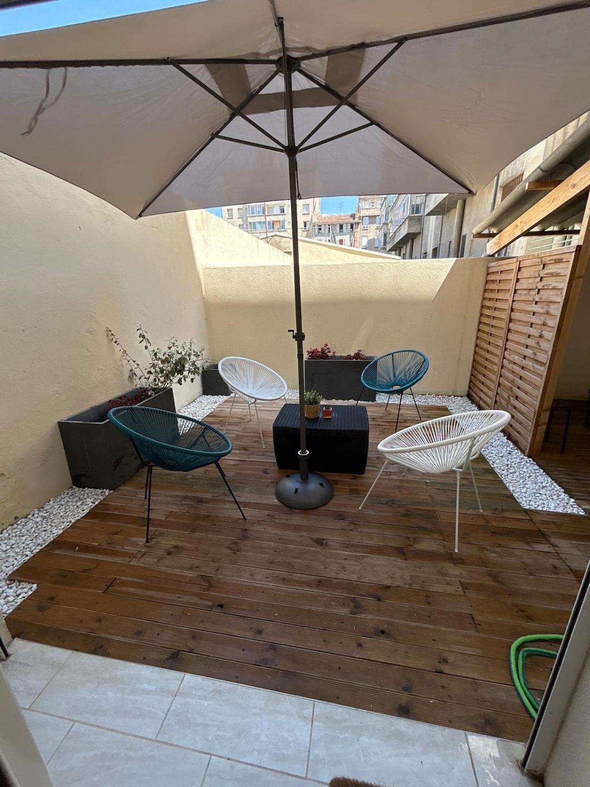 Apartment Loft With Terrace Near Gare Saint Charles Marseilles