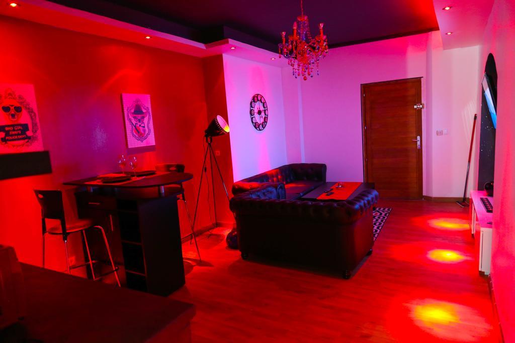 Red Apartment Marseilles