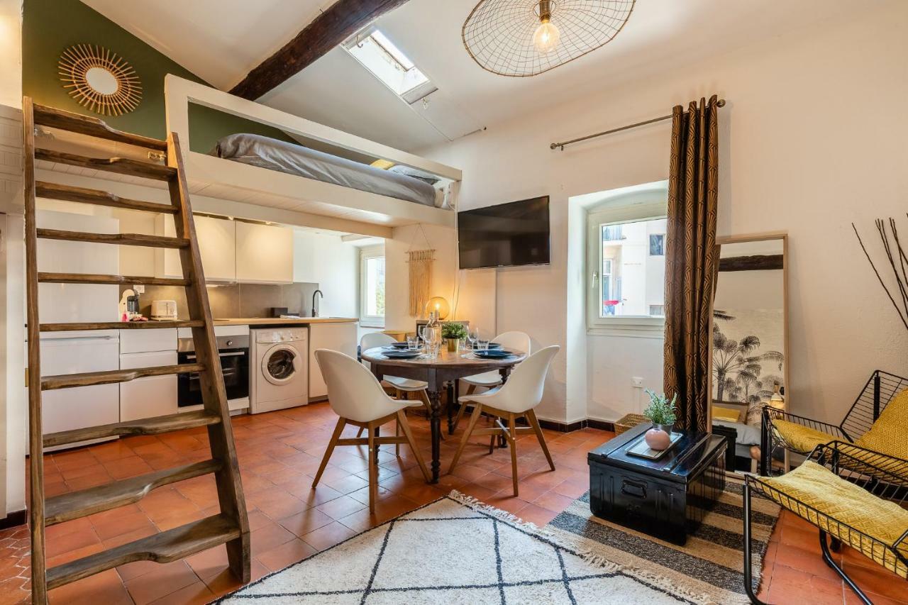 Appartement Le Panier Enchanté - Suites&loft - Terrasse Et Patio Au Dessus Du Vieux Port *