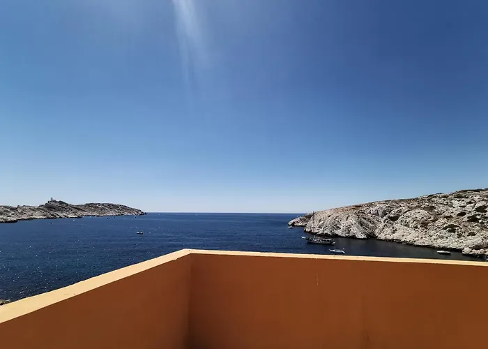 Ile Du Frioul Feerique 102M2 8P Superbe Appartement Vue Mer 3 Terrasses Plage A Pied