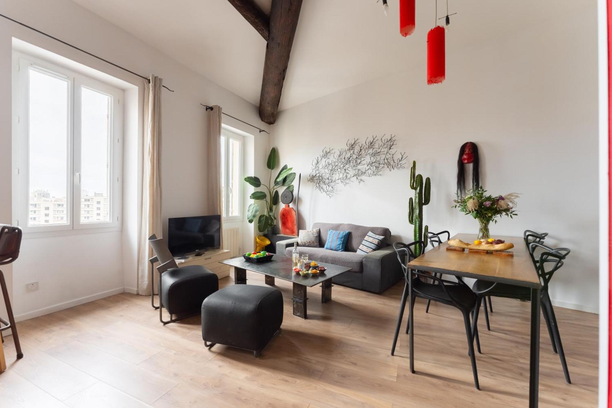 Apartment Le Loft Du Panier Design Vue Imprenable Marseilles