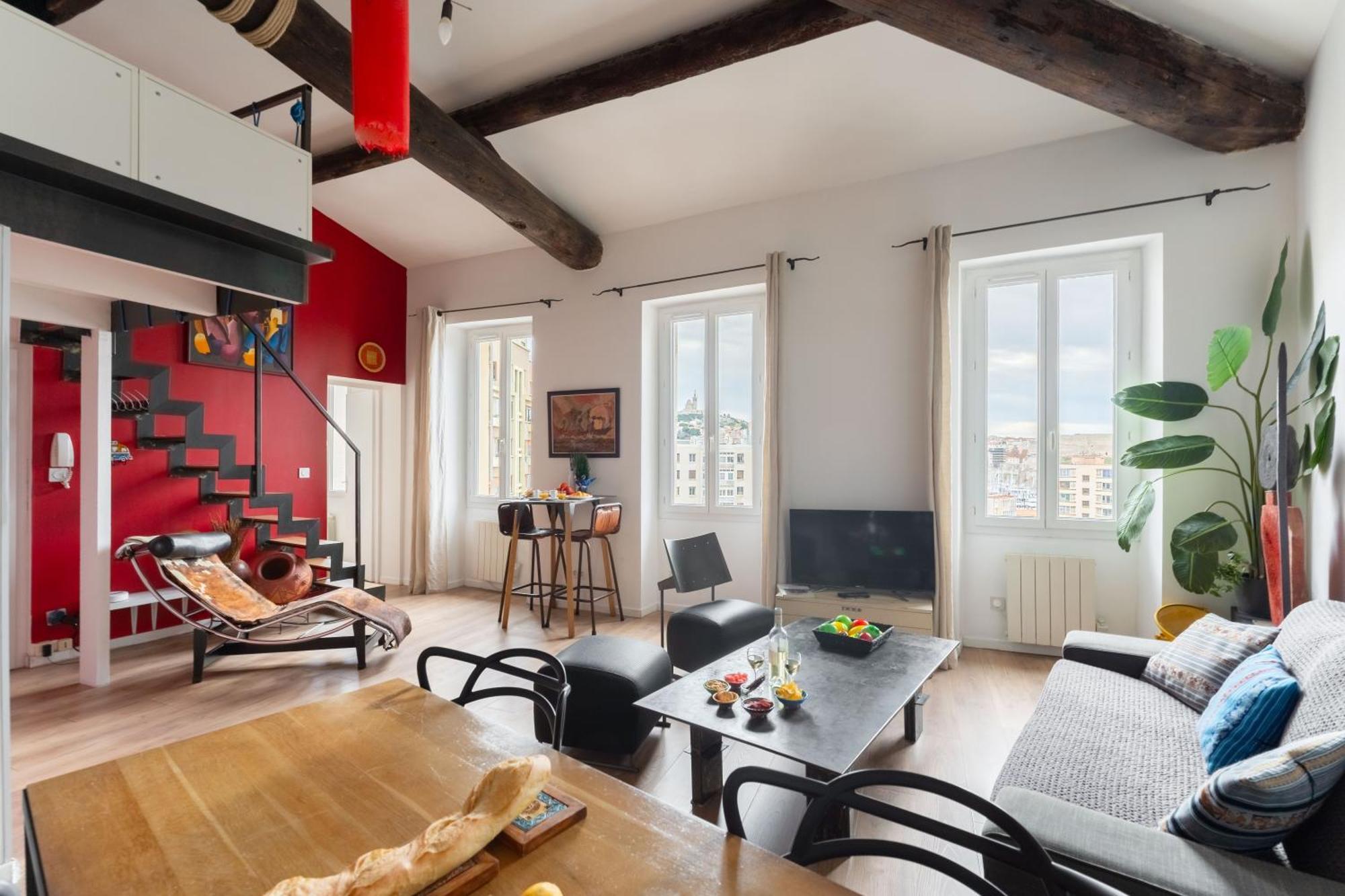 Le Loft Du Panier Design Vue Imprenable * Marseilles
