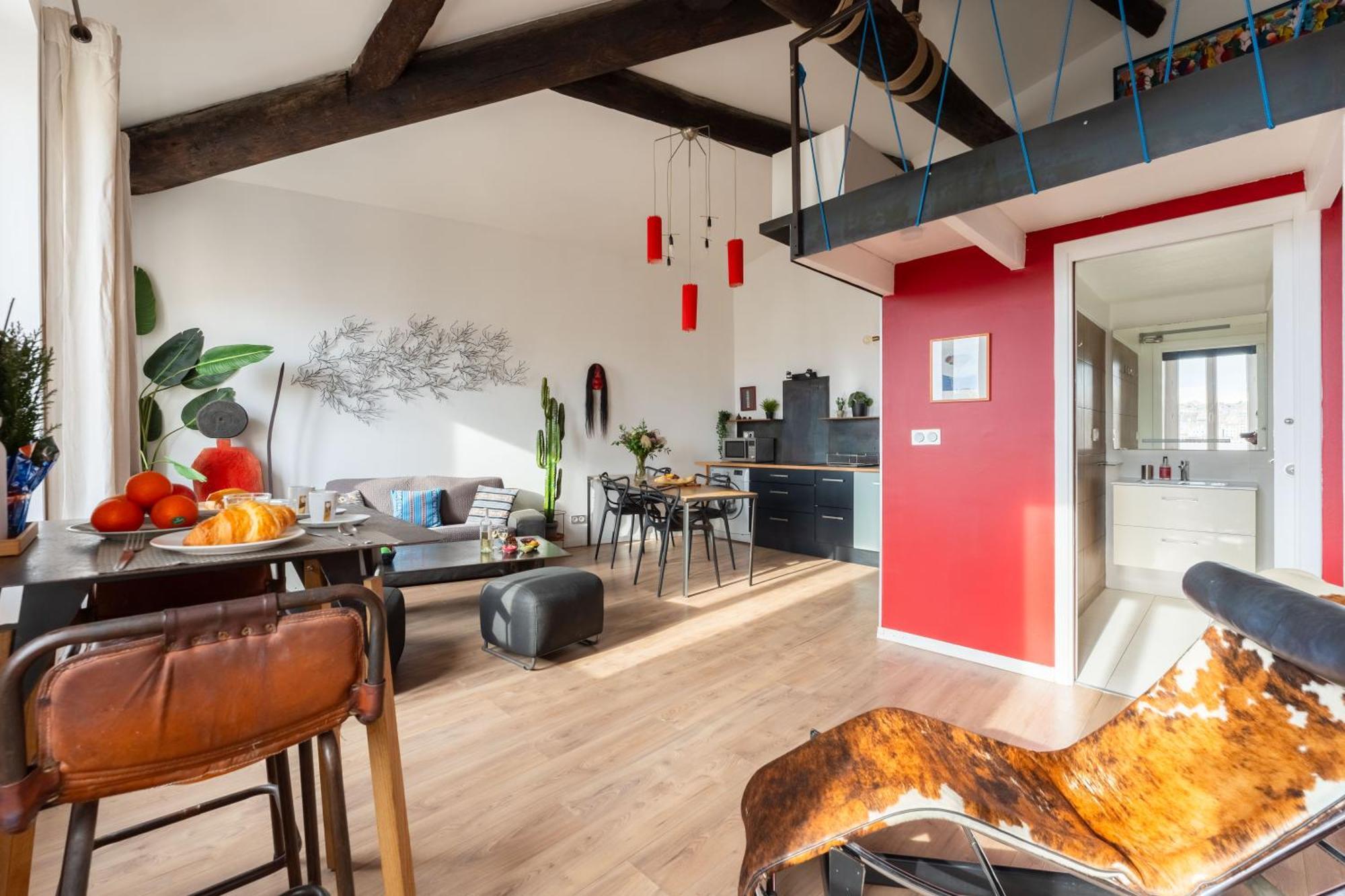 Le Loft Du Panier Design Vue Imprenable * Marseilles