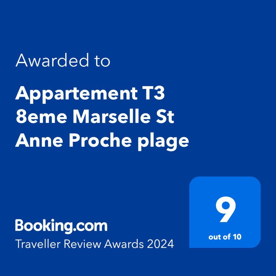 Appartement T3 8eme Marselle St Anne Proche *