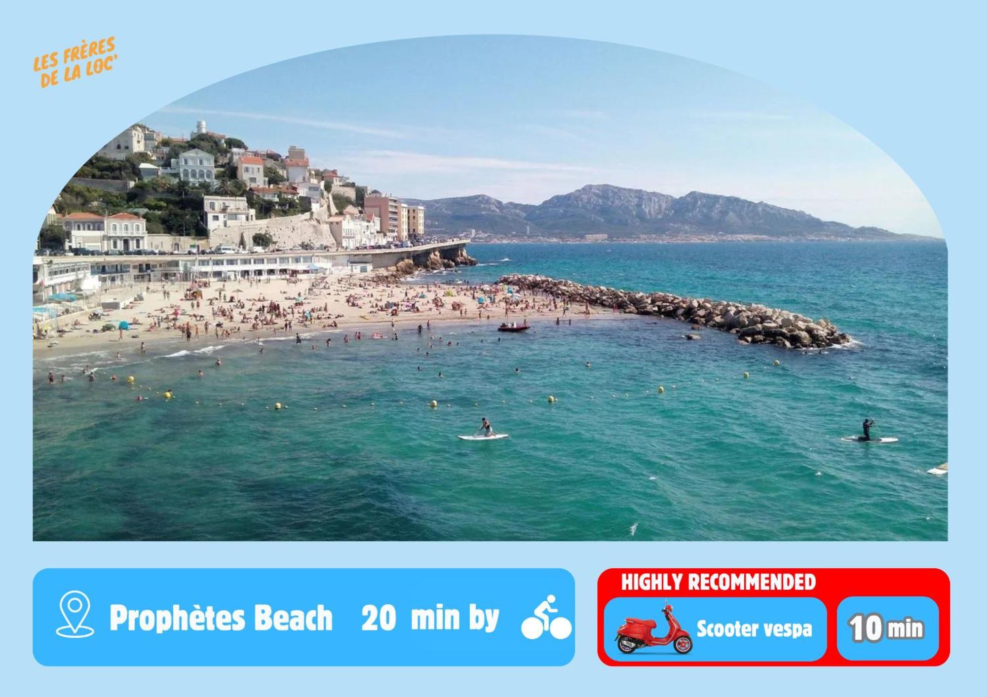 Apartment Proche Des Plages Et Du Velodrome - Les Freres De La Loc' *