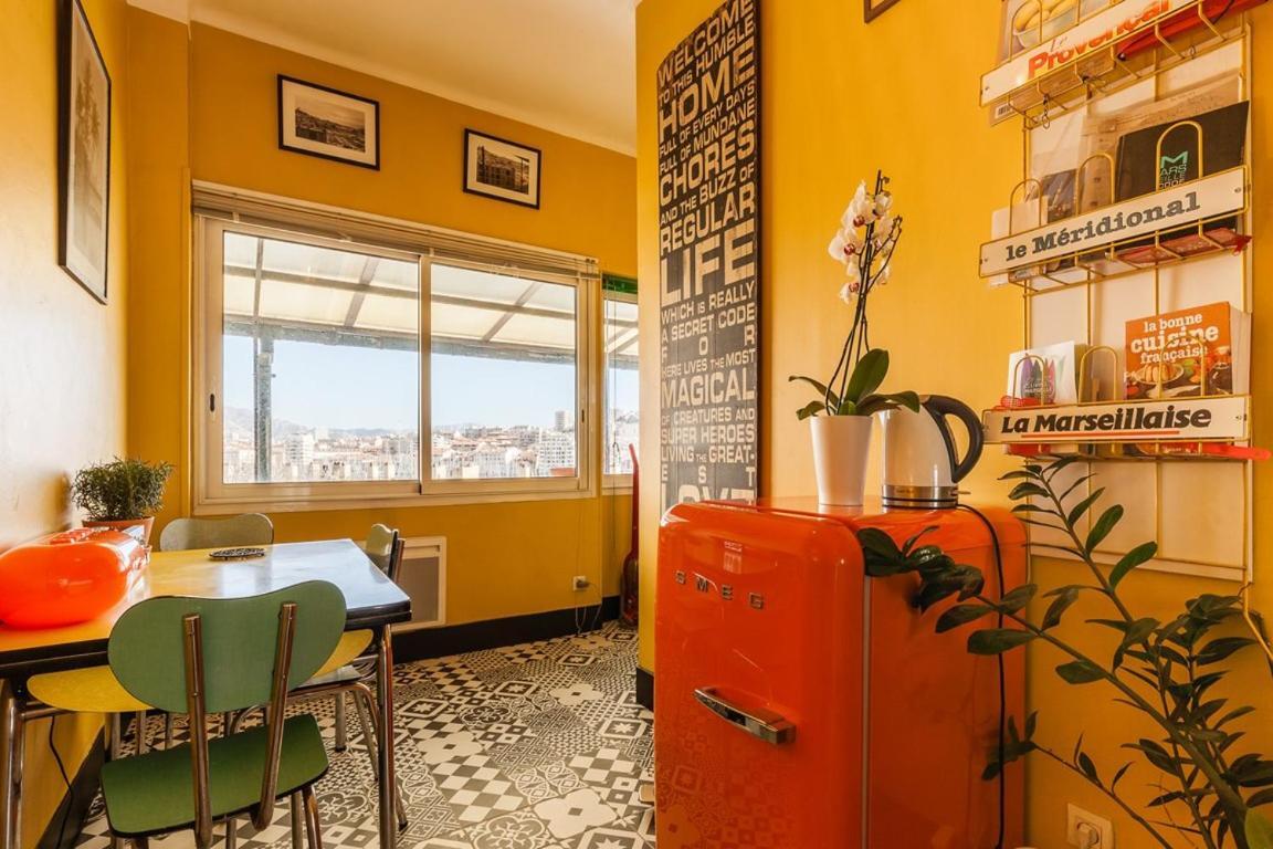 Le Ptit Jaune- Terrasse Sur Le Vieux Port Apartment Marseille